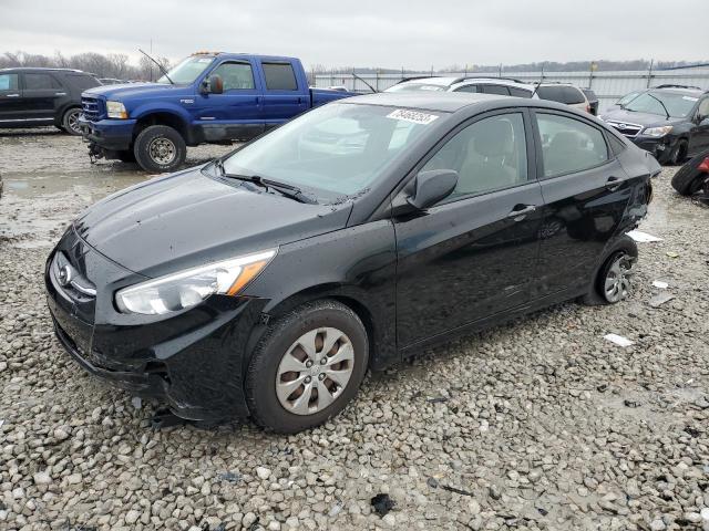 KMHCT4AE7GU142110 - 2016 HYUNDAI ACCENT SE BLACK photo 1