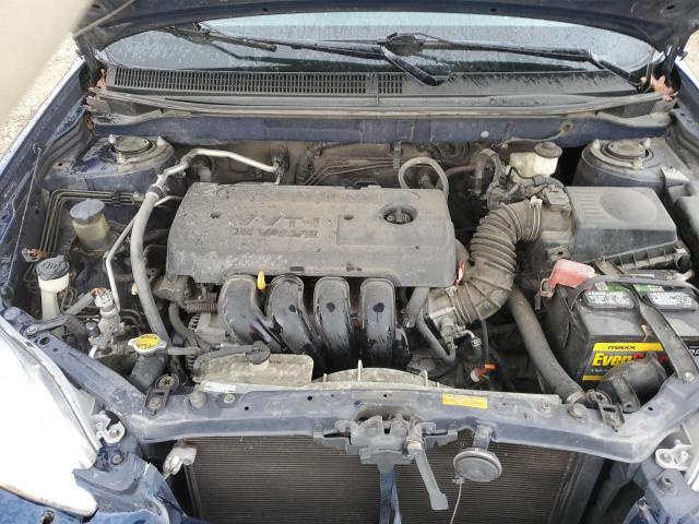 2T1KR32E27C677351 - 2007 TOYOTA COROLLA MA XR BLUE photo 12