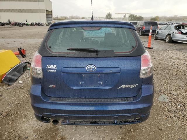 2T1KR32E27C677351 - 2007 TOYOTA COROLLA MA XR BLUE photo 6