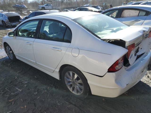 19XFA1F90AE063613 - 2010 HONDA CIVIC EXL თეთრი ფოტო 2