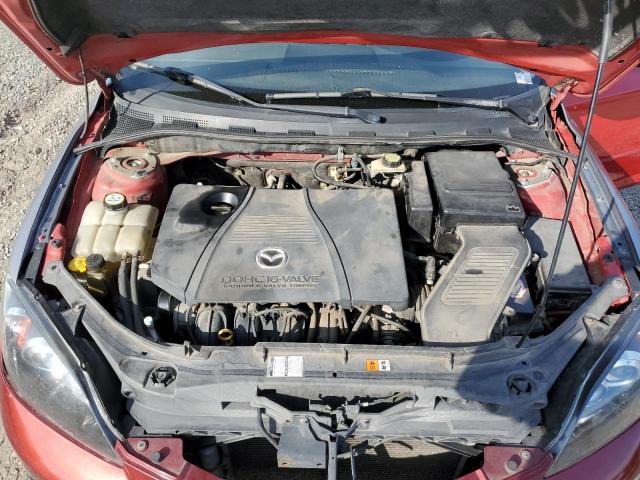 JM1BK143551299838 - 2005 MAZDA 3 HATCHBACK RED photo 11