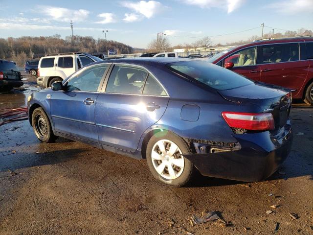 4T1BE46K79U319391 - 2009 TOYOTA CAMRY BASE BLUE photo 2