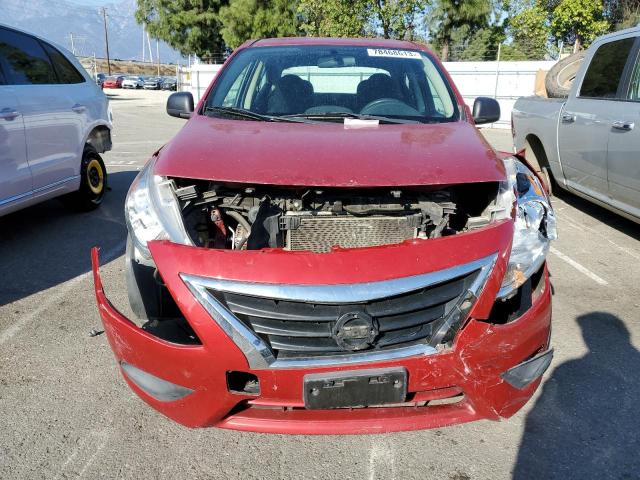 3N1CN7AP4FL854040 - 2015 NISSAN VERSA S RED photo 5