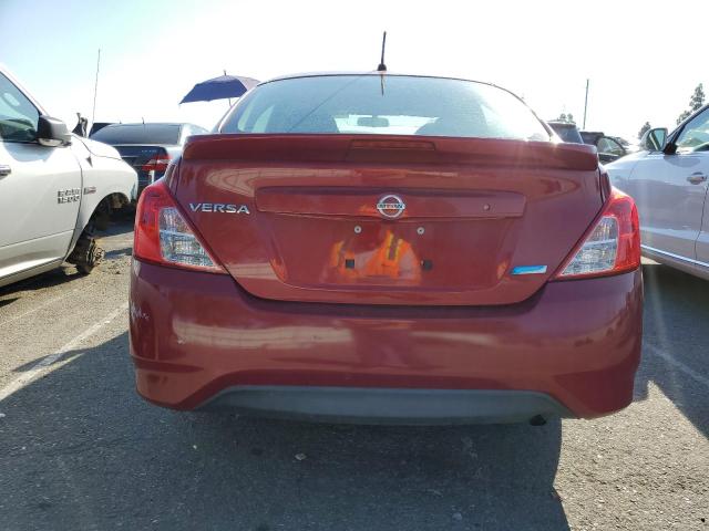 3N1CN7AP4FL854040 - 2015 NISSAN VERSA S RED photo 6