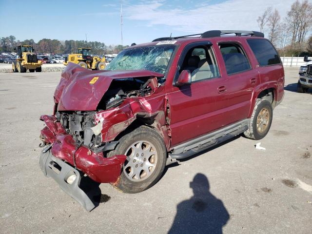 1GNEK13Z44R204468 - 2004 CHEVROLET TAHOE K1500 BURGUNDY photo 1