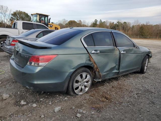 1HGCP36848A085455 - 2008 HONDA ACCORD EXL GREEN photo 3