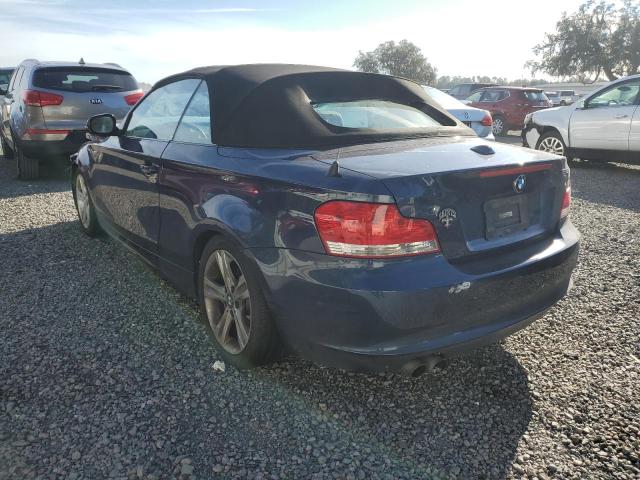 WBAUL7C54AVJ78116 - 2010 BMW 128 I BLUE photo 2