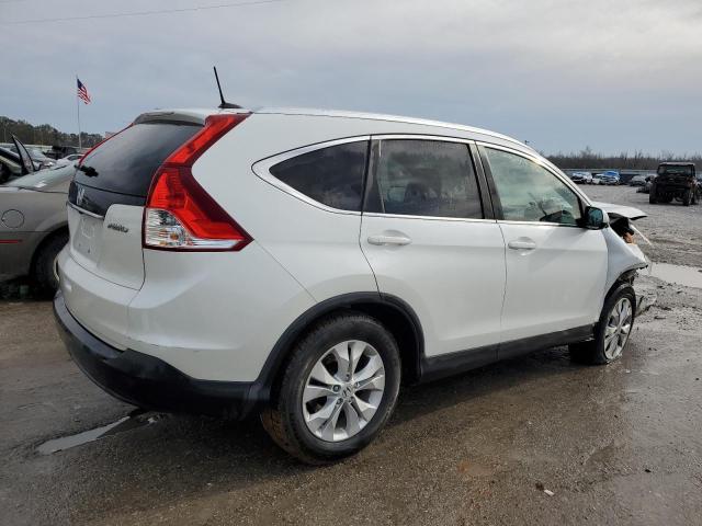 5J6RM4H75DL016987 - 2013 HONDA CR-V EXL WHITE photo 3