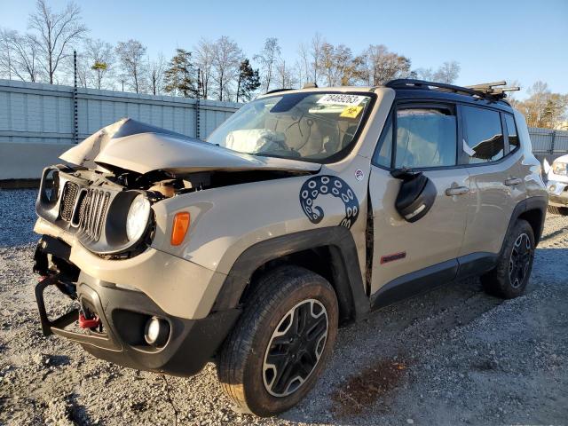 ZACCJBCTXGPE13947 - 2016 JEEP RENEGADE TRAILHAWK TAN photo 1