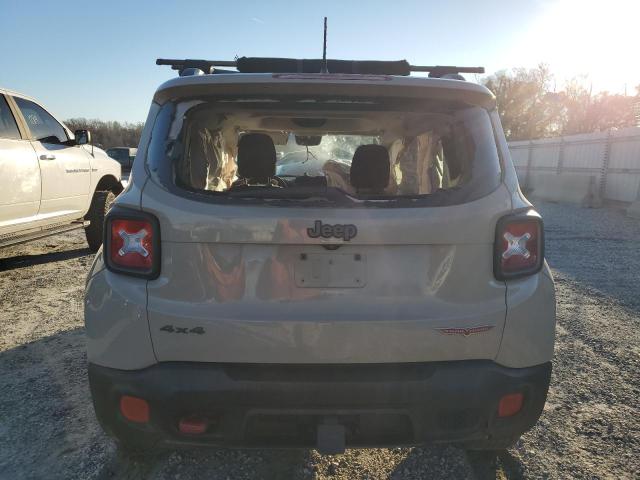 ZACCJBCTXGPE13947 - 2016 JEEP RENEGADE TRAILHAWK TAN photo 6