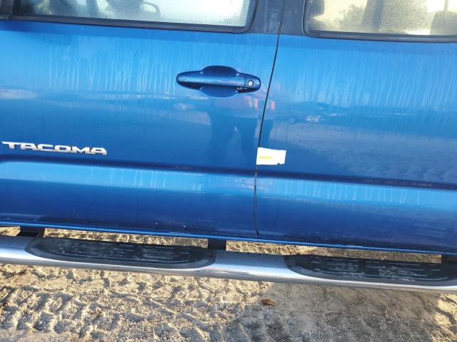 5TFCZ5AN0GX039876 - 2016 TOYOTA TACOMA DOUBLE CAB BLUE photo 12