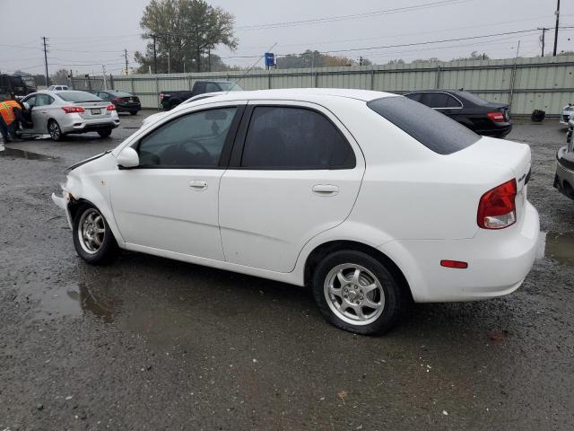 KL1TD52605B322561 - 2005 CHEVROLET AVEO BASE WHITE photo 2