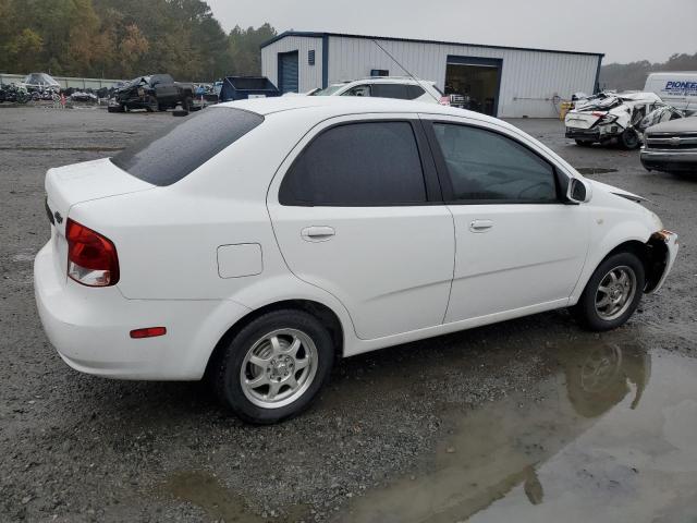 KL1TD52605B322561 - 2005 CHEVROLET AVEO BASE WHITE photo 3