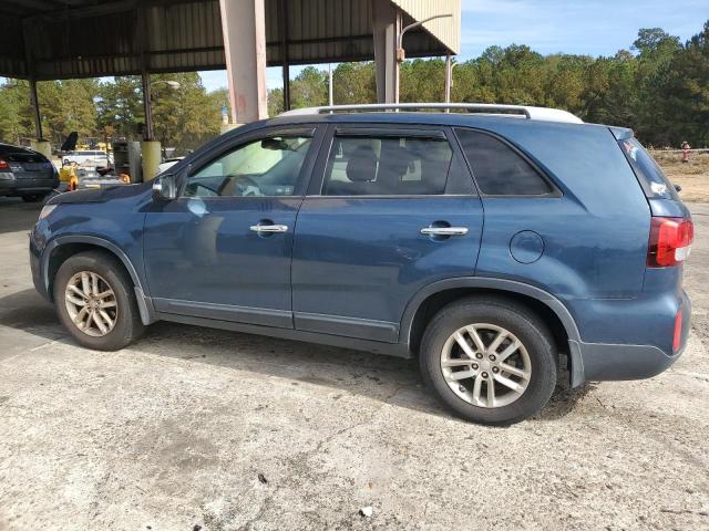 5XYKT4A71FG588495 - 2015 KIA SORENTO LX BLUE photo 2