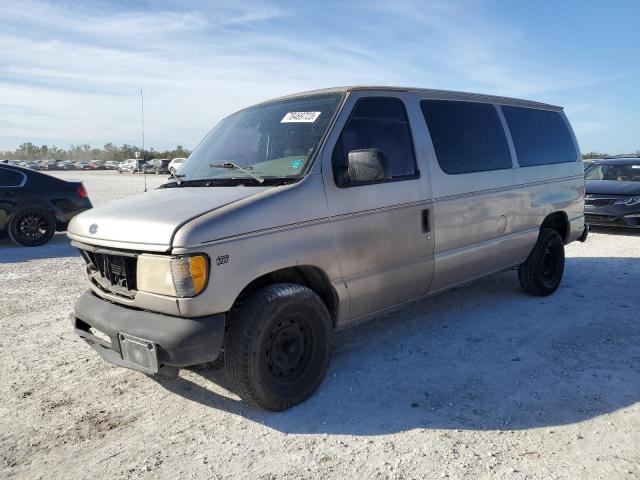 1FMRE11WX1HA03343 - 2001 FORD ECONOLINE E150 WAGON TAN photo 1