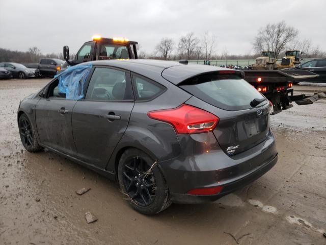 1FADP3K2XGL307543 - 2016 FORD FOCUS SE GRAY photo 2