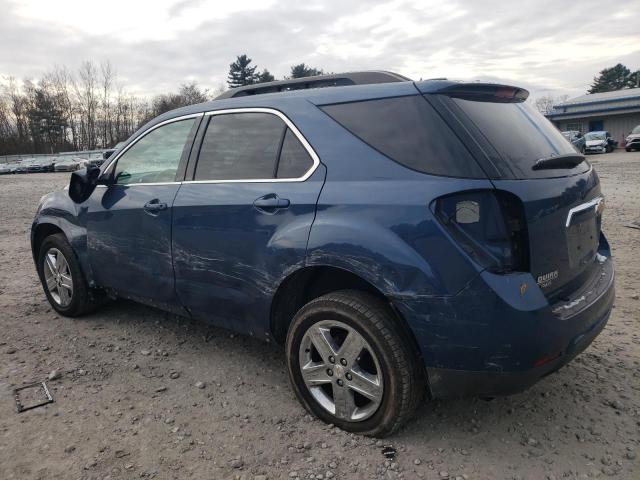 2GNFLFEK1G6150268 - 2016 CHEVROLET EQUINOX LT BLUE photo 2