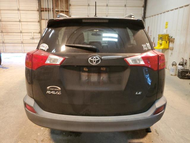 2T3ZFREV5FW224013 - 2015 TOYOTA RAV4 LE BLACK photo 6