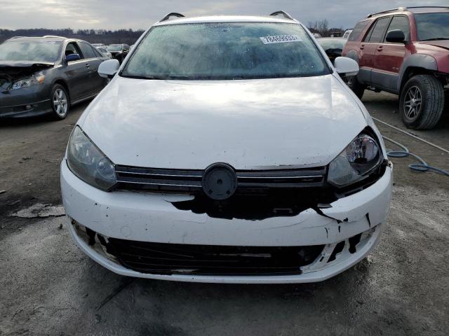 3VWPL7AJ2DM601769 - 2013 VOLKSWAGEN JETTA TDI WHITE photo 5