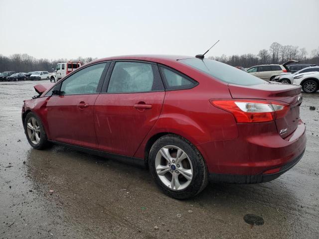 1FADP3F2XEL378202 - 2014 FORD FOCUS SE RED photo 2