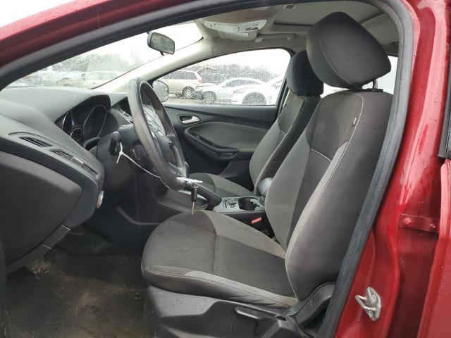 1FADP3F2XEL378202 - 2014 FORD FOCUS SE RED photo 7