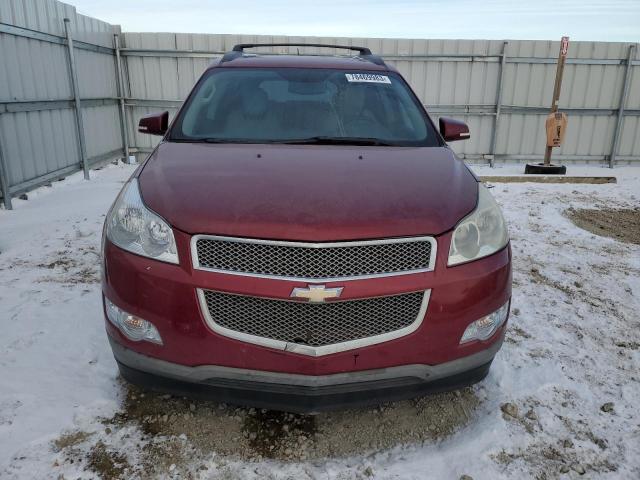 1GNLVHED6AJ204846 - 2010 CHEVROLET TRAVERSE LTZ RED photo 5