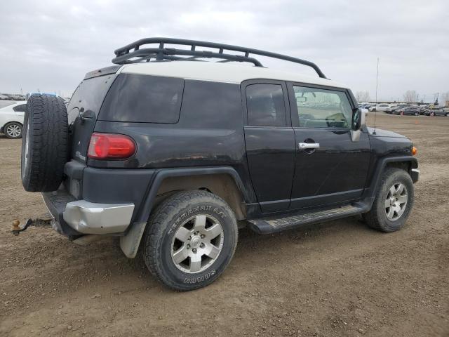 JTEBU11F770061728 - 2007 TOYOTA FJ CRUISER BLACK photo 3