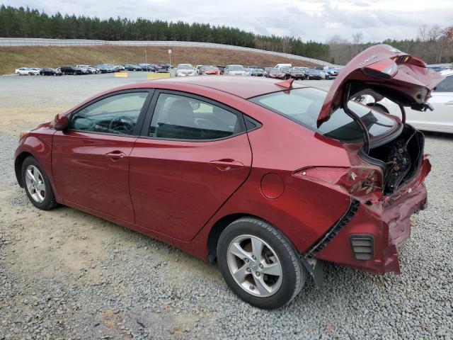 5NPDH4AE5FH588906 - 2015 HYUNDAI ELANTRA SE RED photo 2