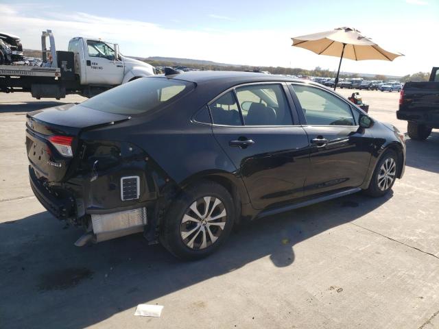 JTDEAMDE5NJ049390 - 2022 TOYOTA COROLLA LE 黑色 照片 3