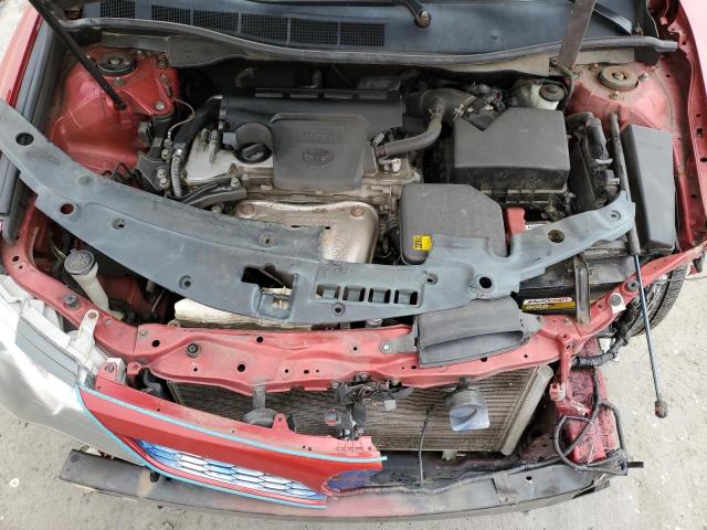 4T1BF1FK8EU758749 - 2014 TOYOTA CAMRY L RED photo 11