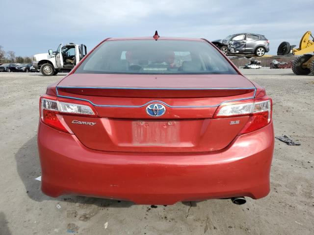 4T1BF1FK8EU758749 - 2014 TOYOTA CAMRY L RED photo 6