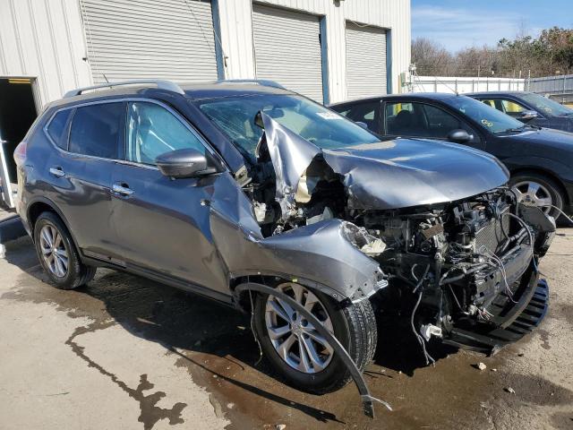 5N1AT2ML7EC796694 - 2014 NISSAN ROGUE S GRAY photo 4