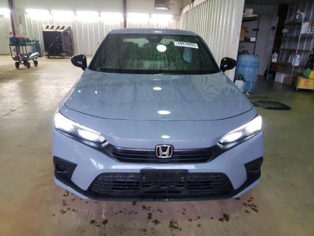 2HGFE2F51RH513990 - 2024 HONDA CIVIC SPORT BLUE photo 5