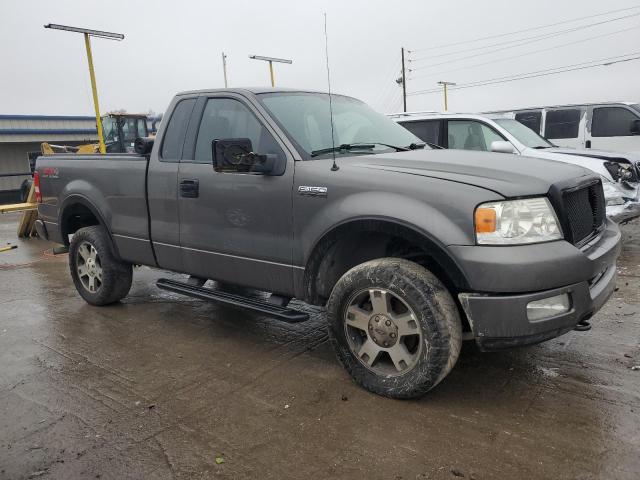 1FTRF14575NA65312 - 2005 FORD F150 GRAY photo 4