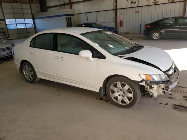 2HGFA16589H363544 - 2009 HONDA CIVIC LX WHITE photo 4