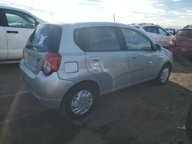 KL1TD66E69B679028 - 2009 CHEVROLET AVEO LS GRAY photo 3