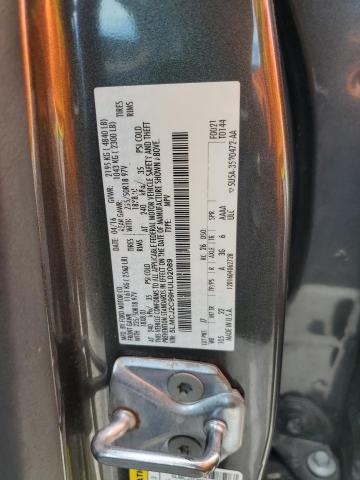 5LMCJ2C99HUL02089 - 2017 LINCOLN MKC SELECT გრაფიტი ფოტო 13