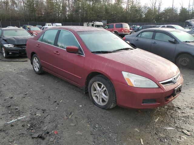 1HGCM56356A107758 - 2006 HONDA ACCORD SE MAROON photo 4