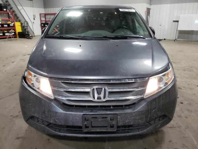 5FNRL5H29BB048084 - 2011 HONDA ODYSSEY LX GRAY photo 5