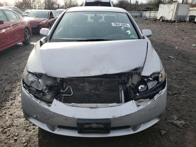 2HGFA1F53AH314255 - 2010 HONDA CIVIC LX SILVER photo 5