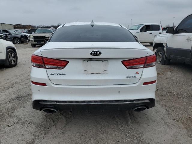 5XXGT4L30KG303669 - 2019 KIA OPTIMA LX WHITE photo 6