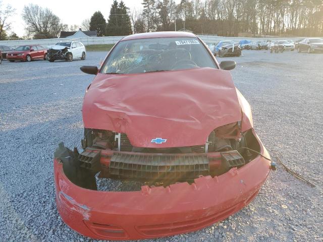 1G1JC524517268679 - 2001 CHEVROLET CAVALIER BASE RED photo 5