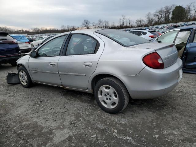 1B3ES46C9YD850904 - 2000 DODGE NEON BASE SILVER photo 2