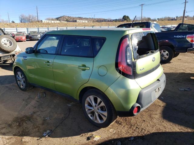 KNDJP3A57E7729820 - 2014 KIA SOUL + GREEN photo 2