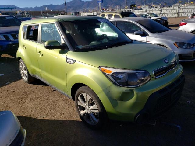 KNDJP3A57E7729820 - 2014 KIA SOUL + GREEN photo 4