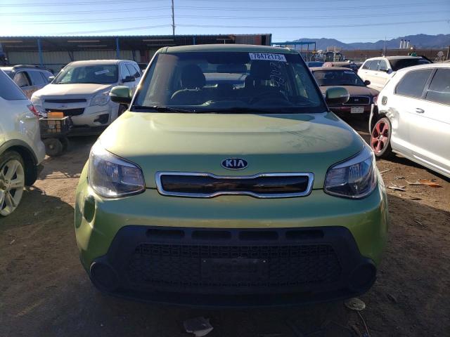 KNDJP3A57E7729820 - 2014 KIA SOUL + GREEN photo 5