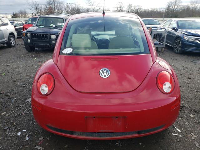 3VWPW31C47M521640 - 2007 VOLKSWAGEN NEW BEETLE 2.5L RED photo 6