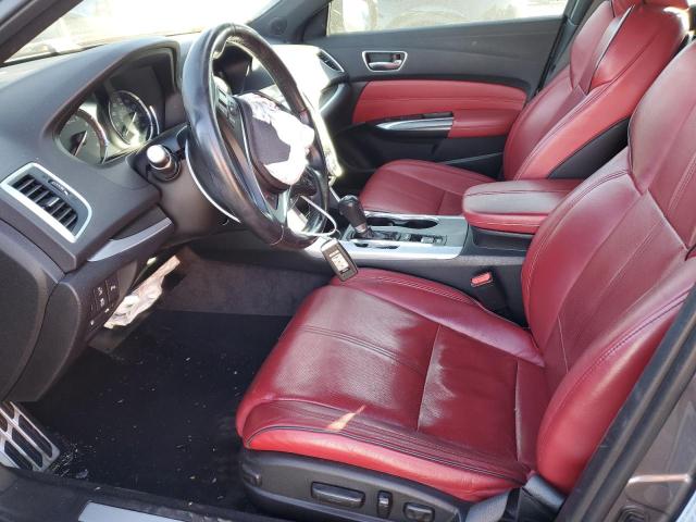 19UUB1F60KA004710 - 2019 ACURA TLX TECHNOLOGY CHARCOAL photo 7