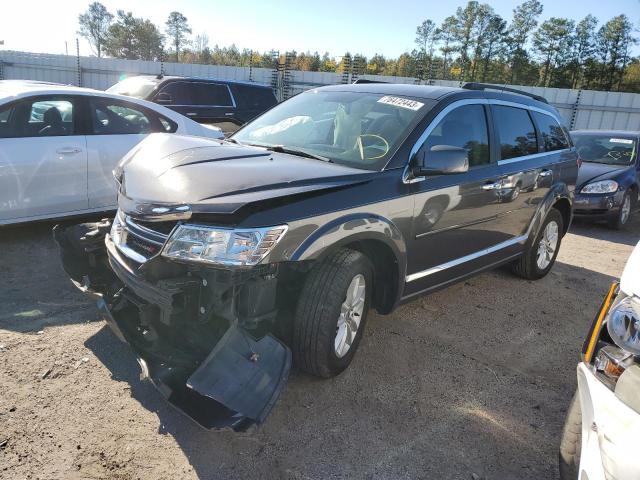 3C4PDCBB0JT152447 - 2018 DODGE JOURNEY SXT GRAY photo 1