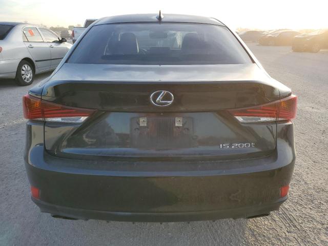 JTHBA1D27H5046879 - 2017 LEXUS IS 200T BLACK photo 6